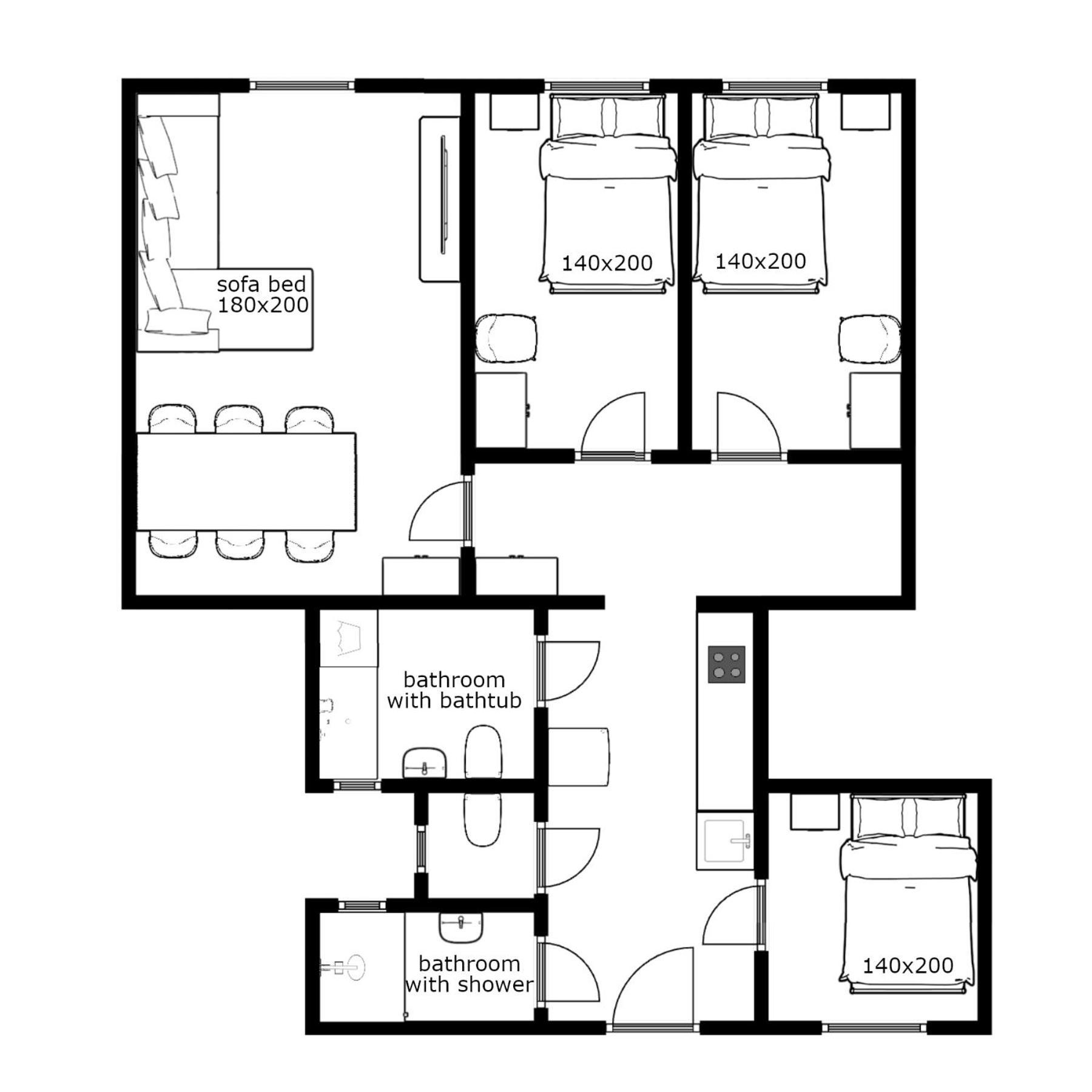 Joseph Boulevard Apartment - 3Bdr, 2Bath, 8Ppl Budapest Esterno foto